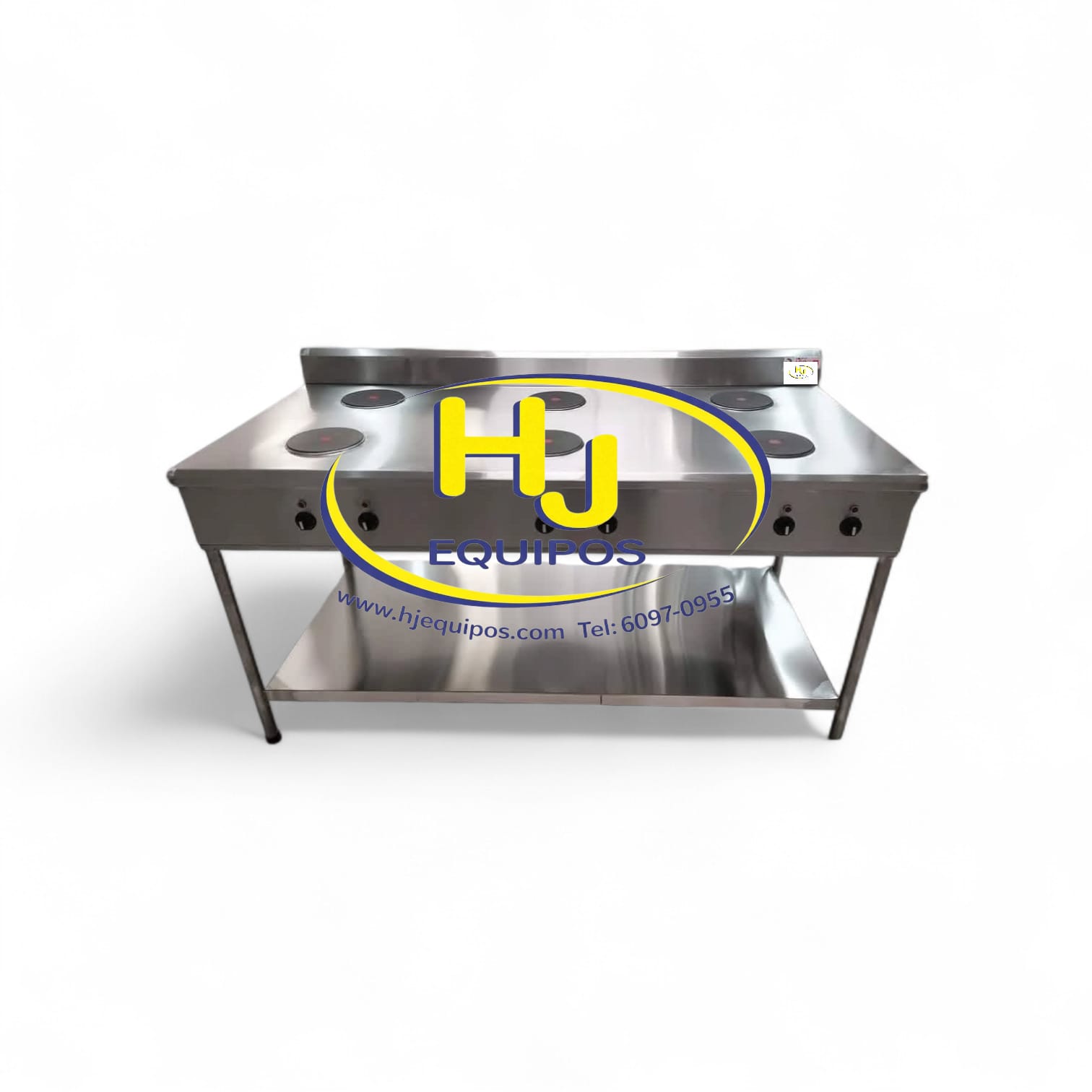 Cocina de 6 discos electrica