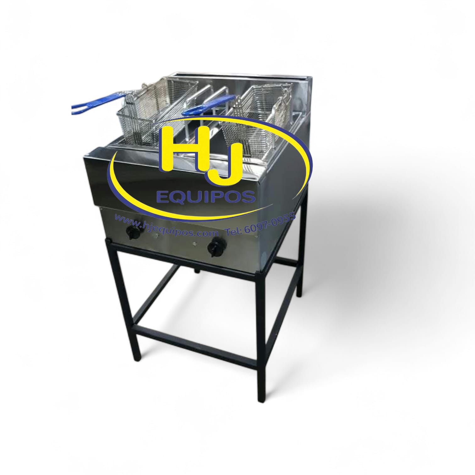 Freidor de 2 tanques a Gas