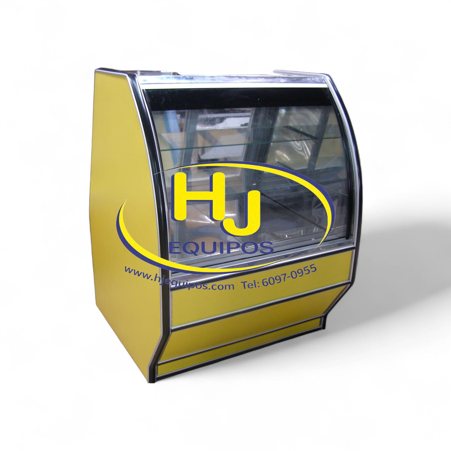 Urna fria vidrio curvo